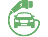 label-recharge Icone recharge véhicule électrique
